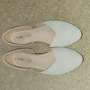TOMS Jutti D'Orsay Flat W9.5